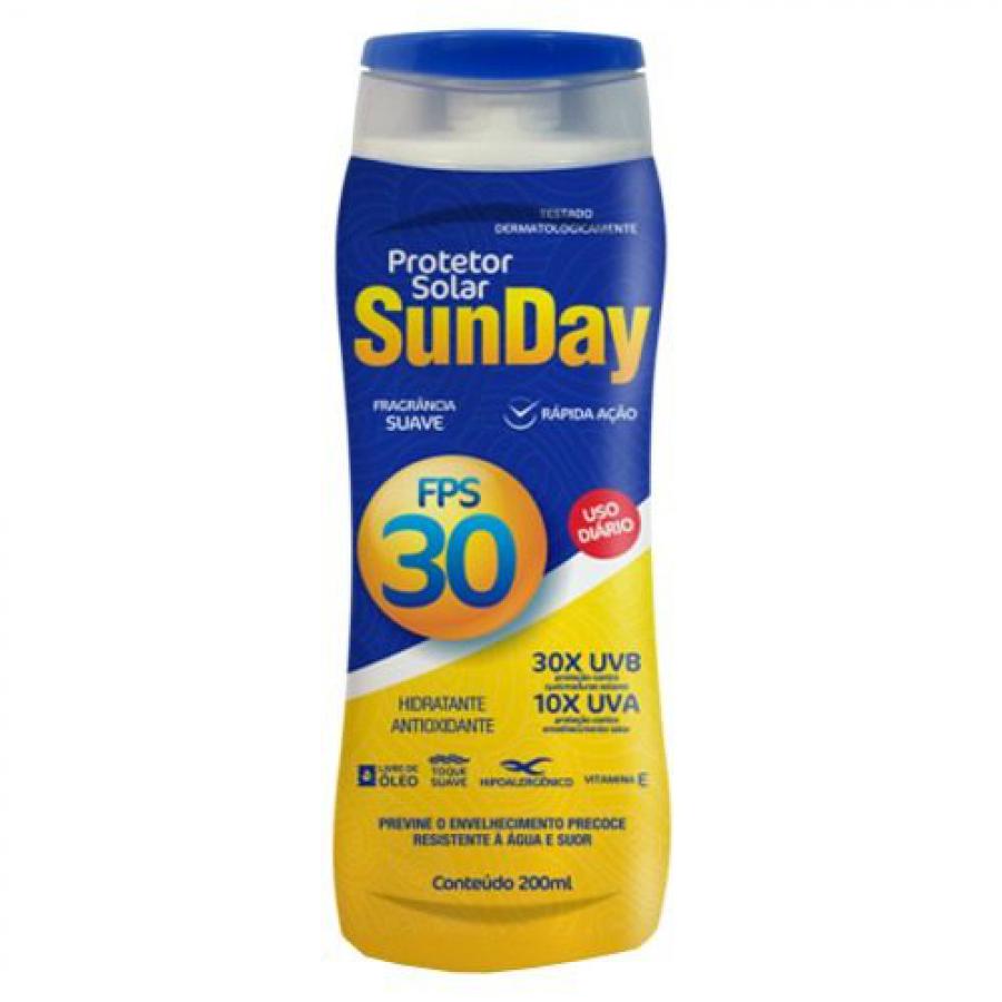 Protetor Solar SunDay - Fator 30 200ML