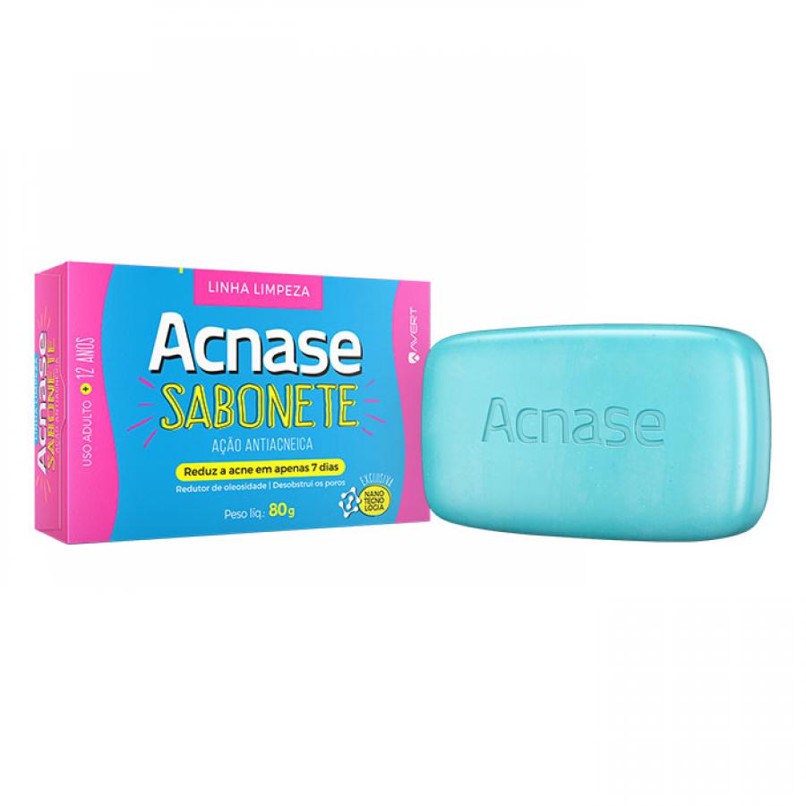 Sabonete Acnase Clean Antiacne 80g
