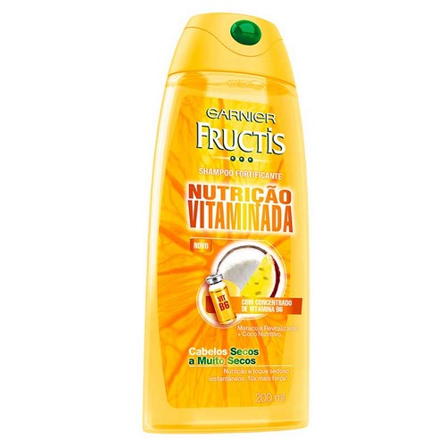 SHAMPOO FRUCTIS NUTRICAO VITAMINADO SECOS 200ML