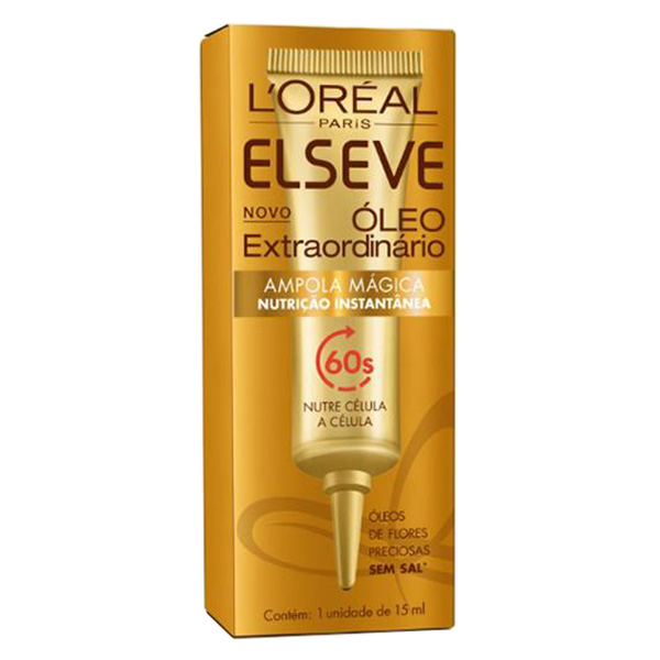 Ampola de Tratamento Elseve Oleo Extraordinario 1 Unidade