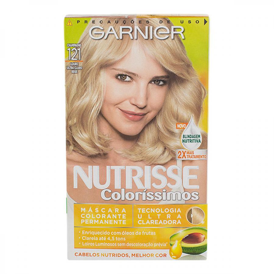 TINTURA NUTRISSE 121 LOURO ULTRA CLARO ACINZENTADO