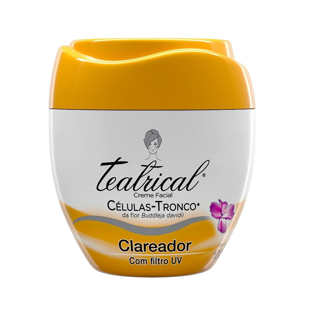 Creme Facial Teatrical Clareador 100g