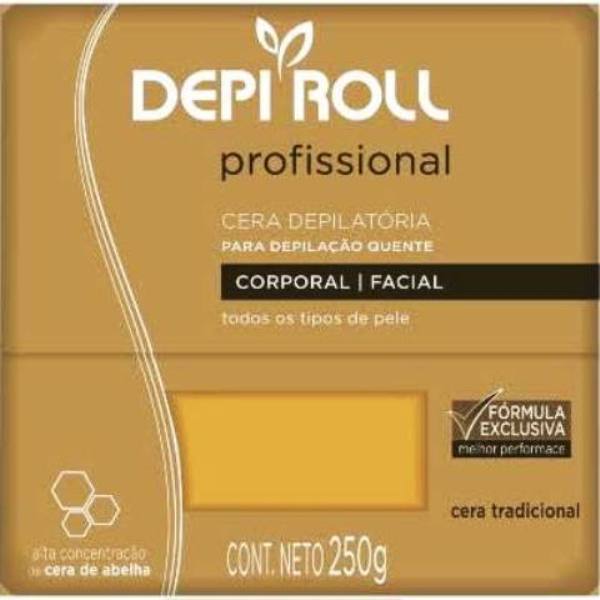 DEPI ROLL CERA QUENTE CORPO TRAD.250G