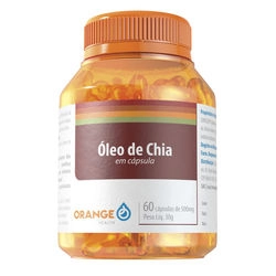 Oleo de Chia 500mg com 60 Cápsulas