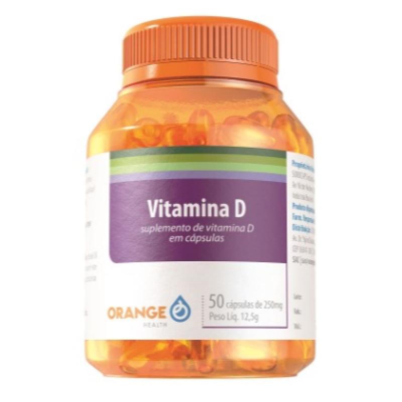 Vitamina D 250mg com 50 Cápsulas