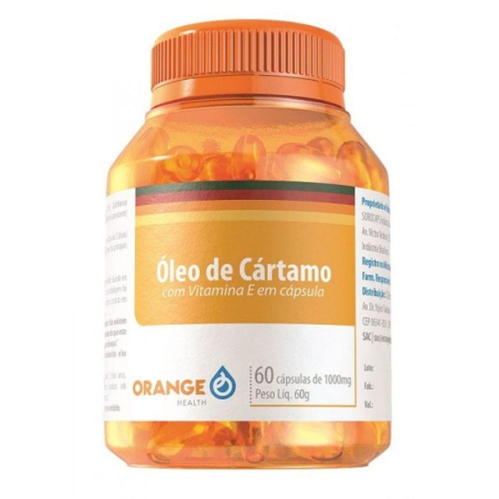 Óleo de Cártamo + Vitamina E 1000mg com 60 Cápsulas