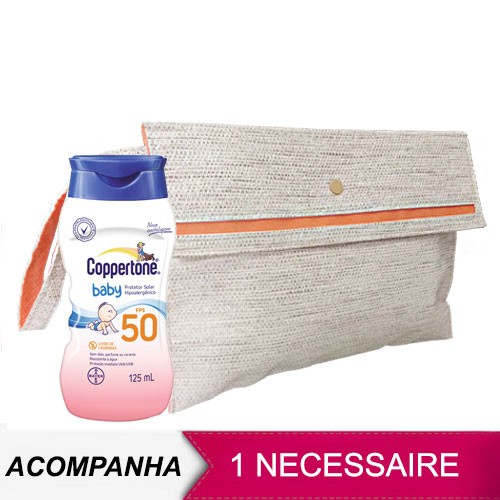 Protetor Solar Coppertone Infantil Loção Babies Fps 50 125ml