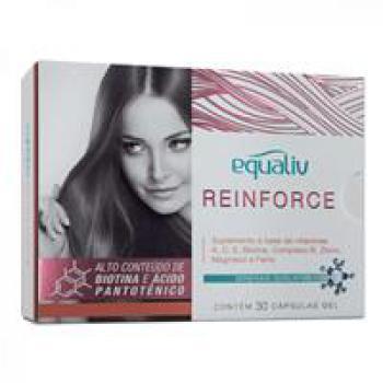 Equaliv Reinforce Cabelos e Unhas 30 Capsulas