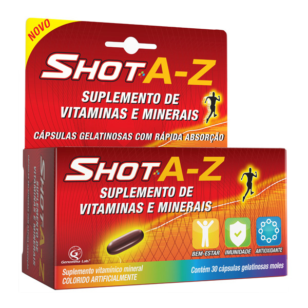 SHOT AZ COM 30 CÁPSULAS