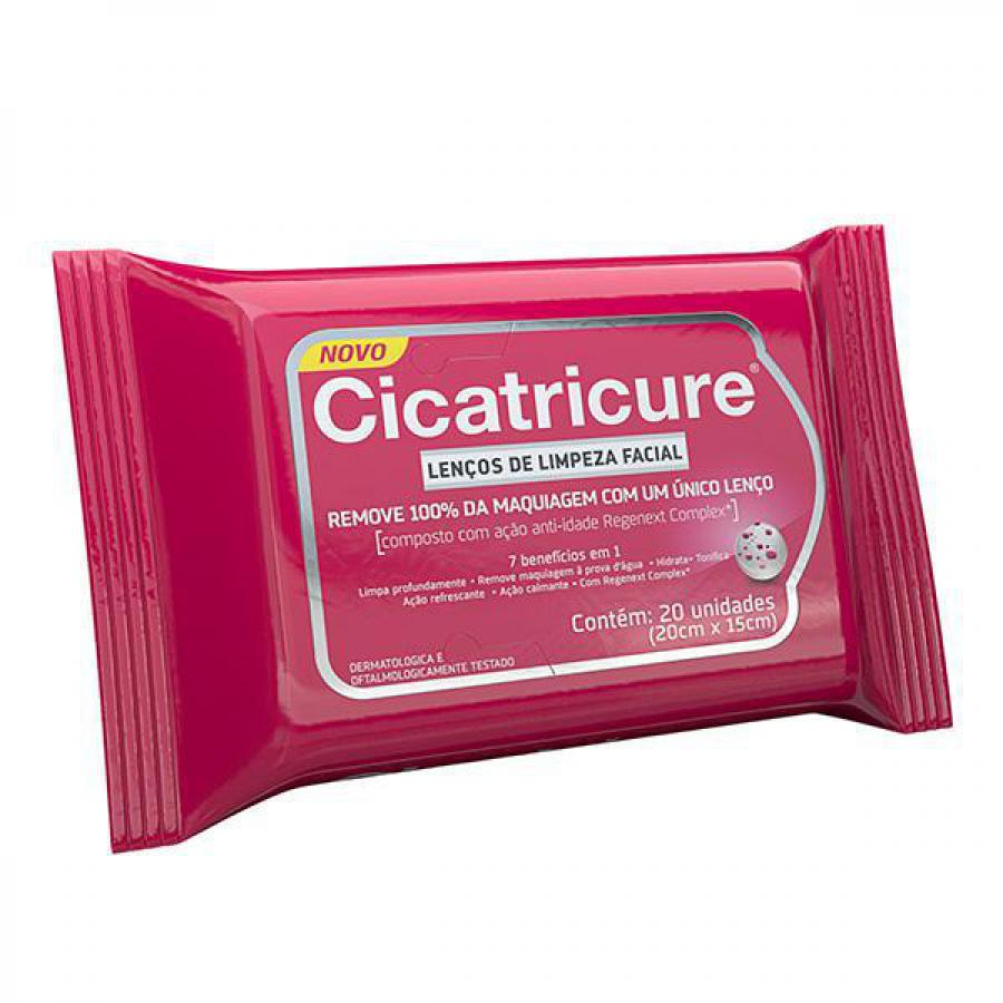 Cicatricure Lencos de Limpeza Facial