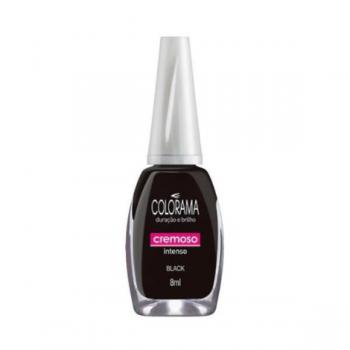 Esmalte Colorama Cremoso Black 8Ml