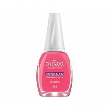 Esmalte Colorama Verniz E Cor Clubber 8ml
