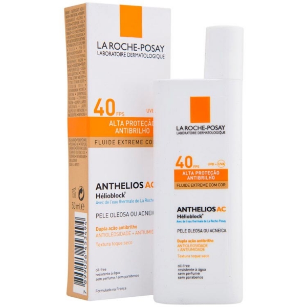 Protetor Solar Anthelios Ac Fluide Fps40 50ml