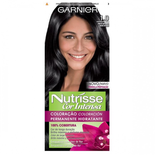 Tintura Nutrisse 10 Preto Intenso