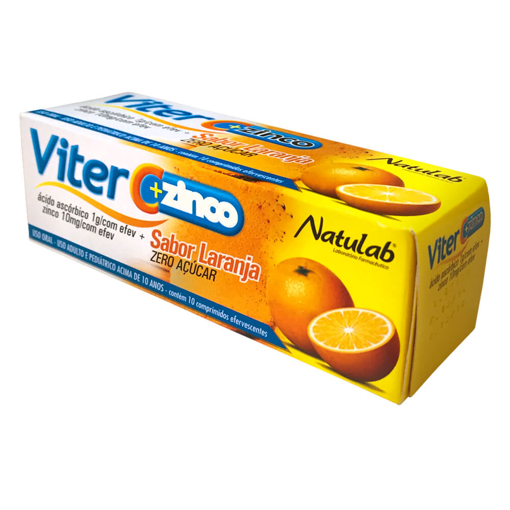 Viter C Zinco 1gr 10 S