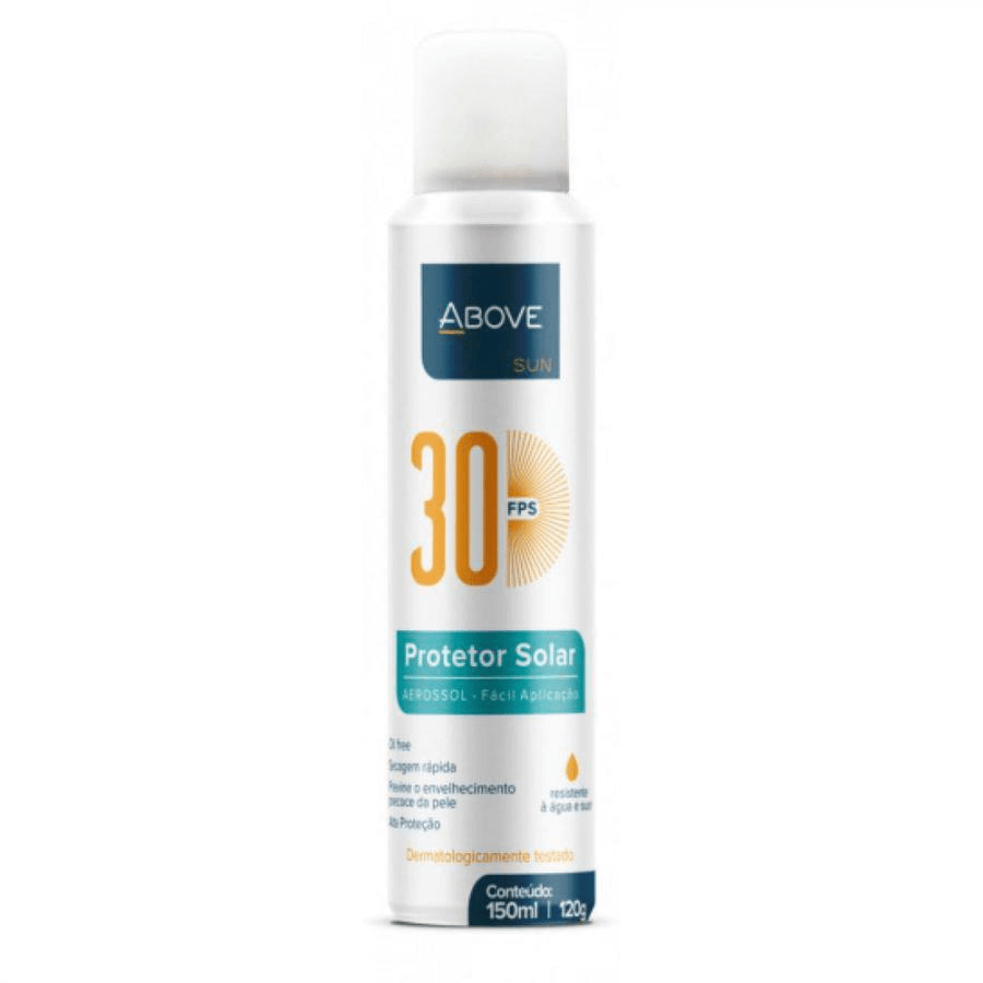 Protetor Solar Above Sun FPS 30,150mL