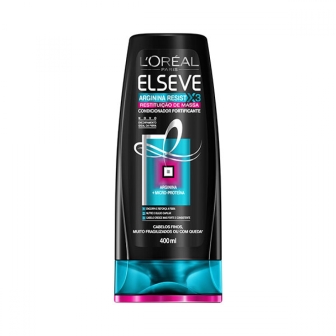 CONDICIONADOR ELSEVE ARGININA RESIST X3 RESTITUICAO DE MASSA 400ML