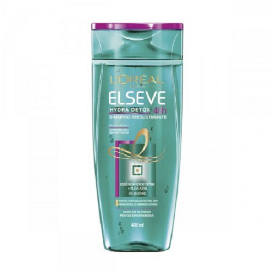 Shampoo Elseve Hydra Detox 48h Antioleosidade 400ml