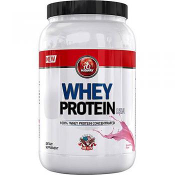 Whey Protein Usa Morango 907g Midway